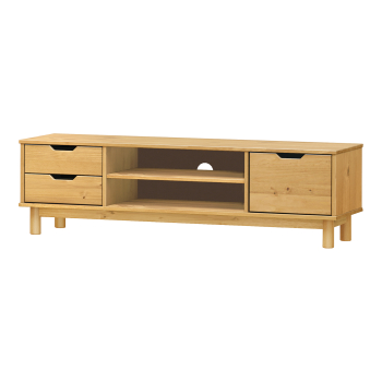 TV stolík 1 dvere + 2 zásuvky BONITO 2 vosk