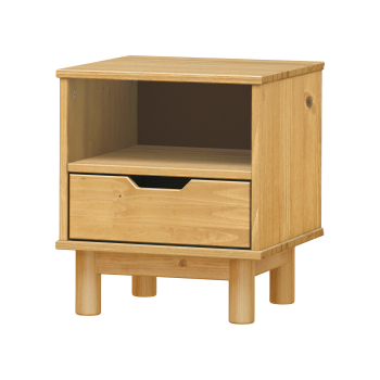 Nočný stolík 1 zásuvka BONITO 2 vosk