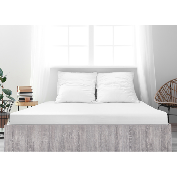 Prestieradlo jersey MAKO 140-160x200 biele