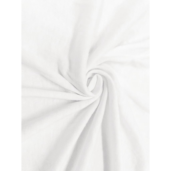 Prestieradlo jersey LUX 180x200 biele