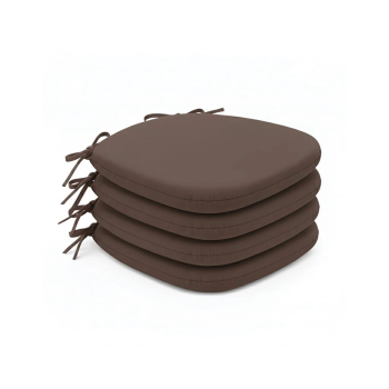 Sada podsedákov KOMFORT 36x37 tmavo hnedá